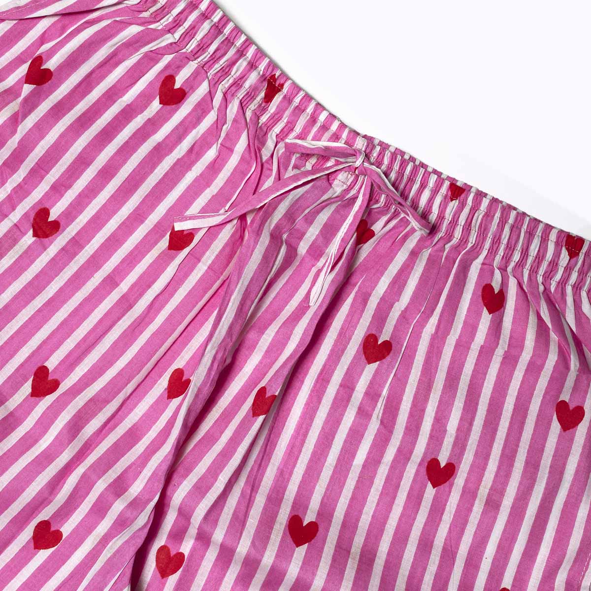 Baumwoll Pyjama "LOVE EDITION" pink