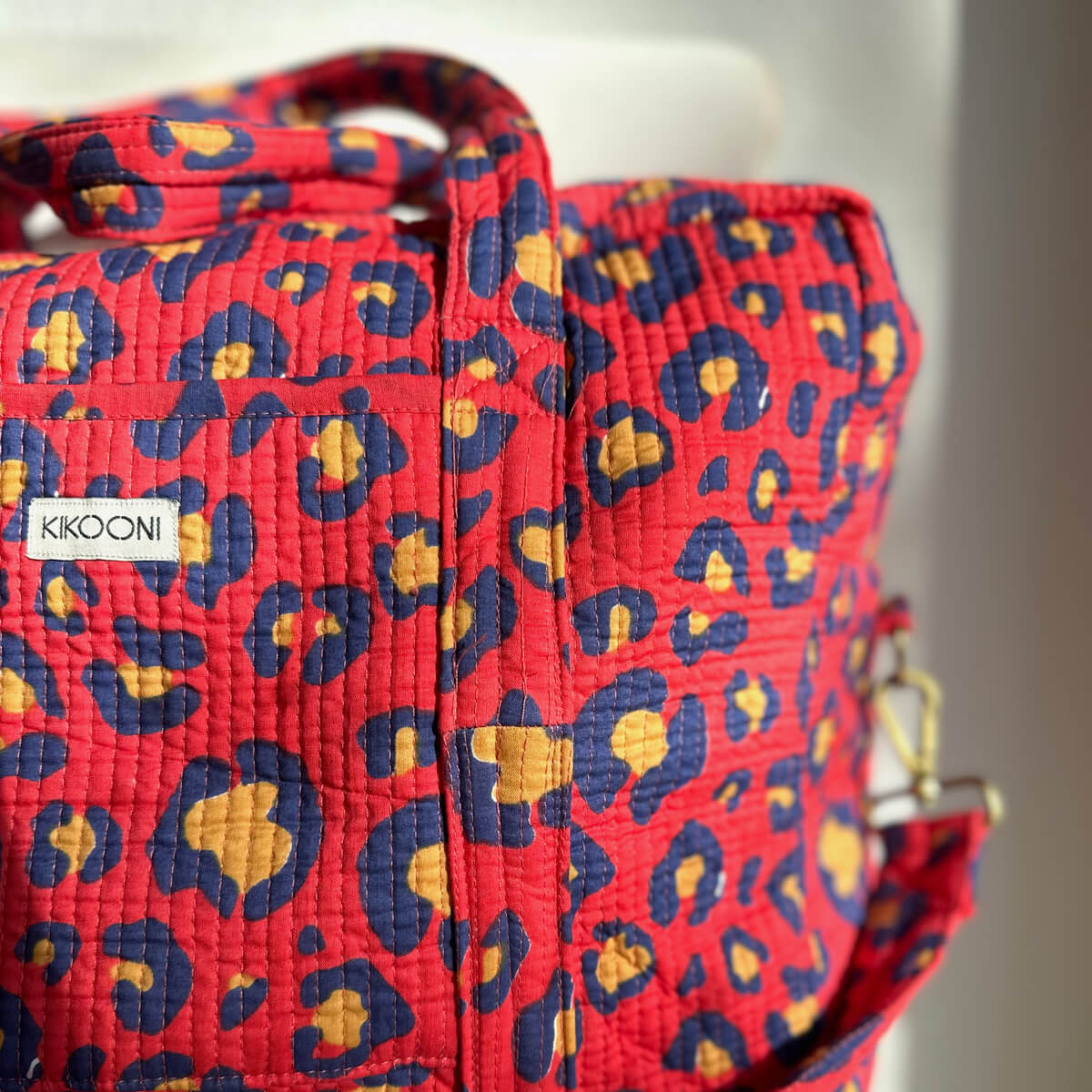 Große Reisetasche "Oh Leo LOVE"