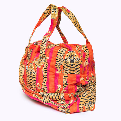 Large travel bag "Poppy Tiger"