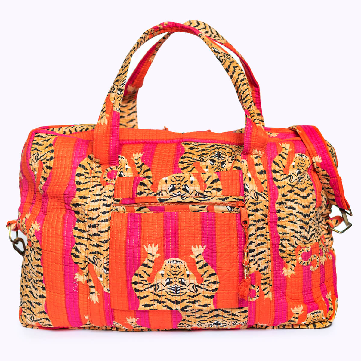 Large travel bag "Poppy Tiger"