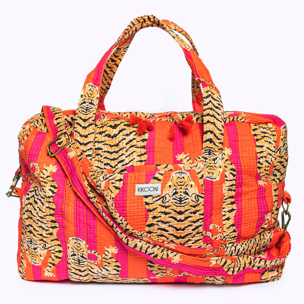 Large travel bag "Poppy Tiger"