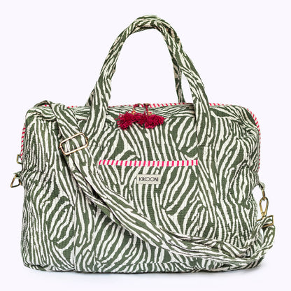 Grosse Reisetasche "Desert Zebra"