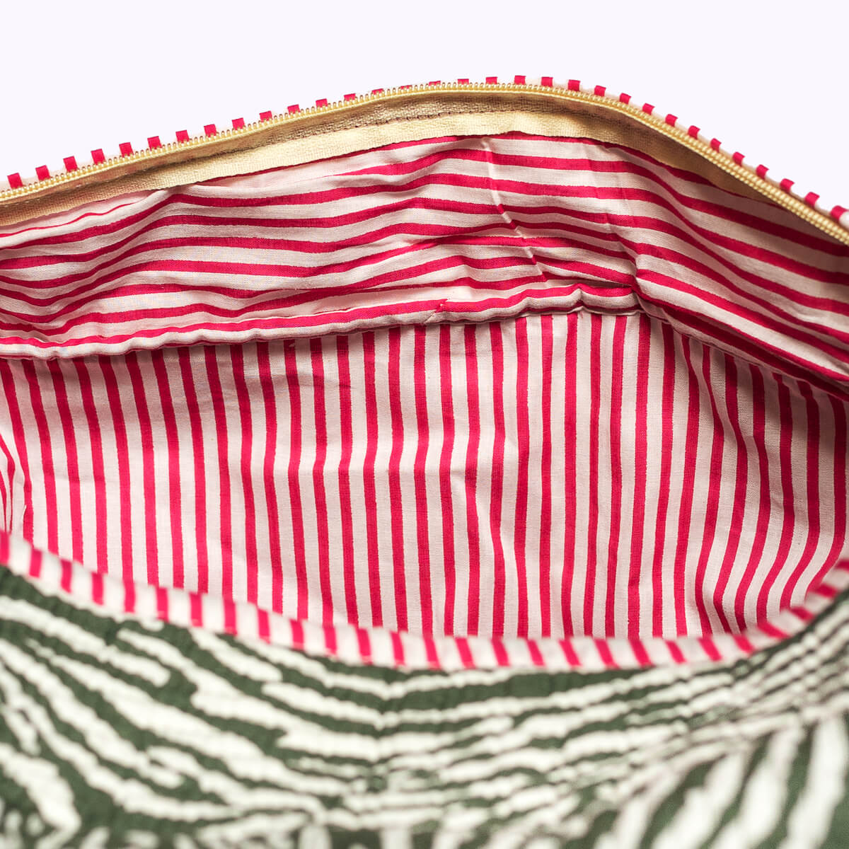 Large travel bag "Desert Zebra"