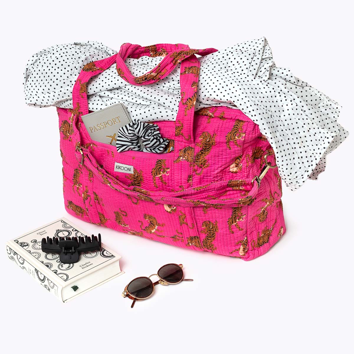 Große Reisetasche "Electric Tigress 2"
