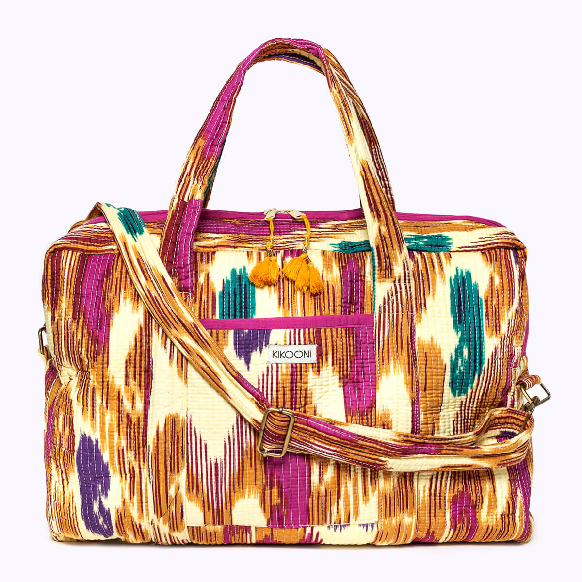 Große Reisetasche "Happy Ikat"