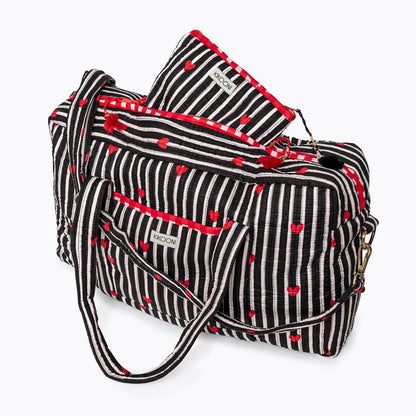 Große Reisetasche "LOVE Edition" black