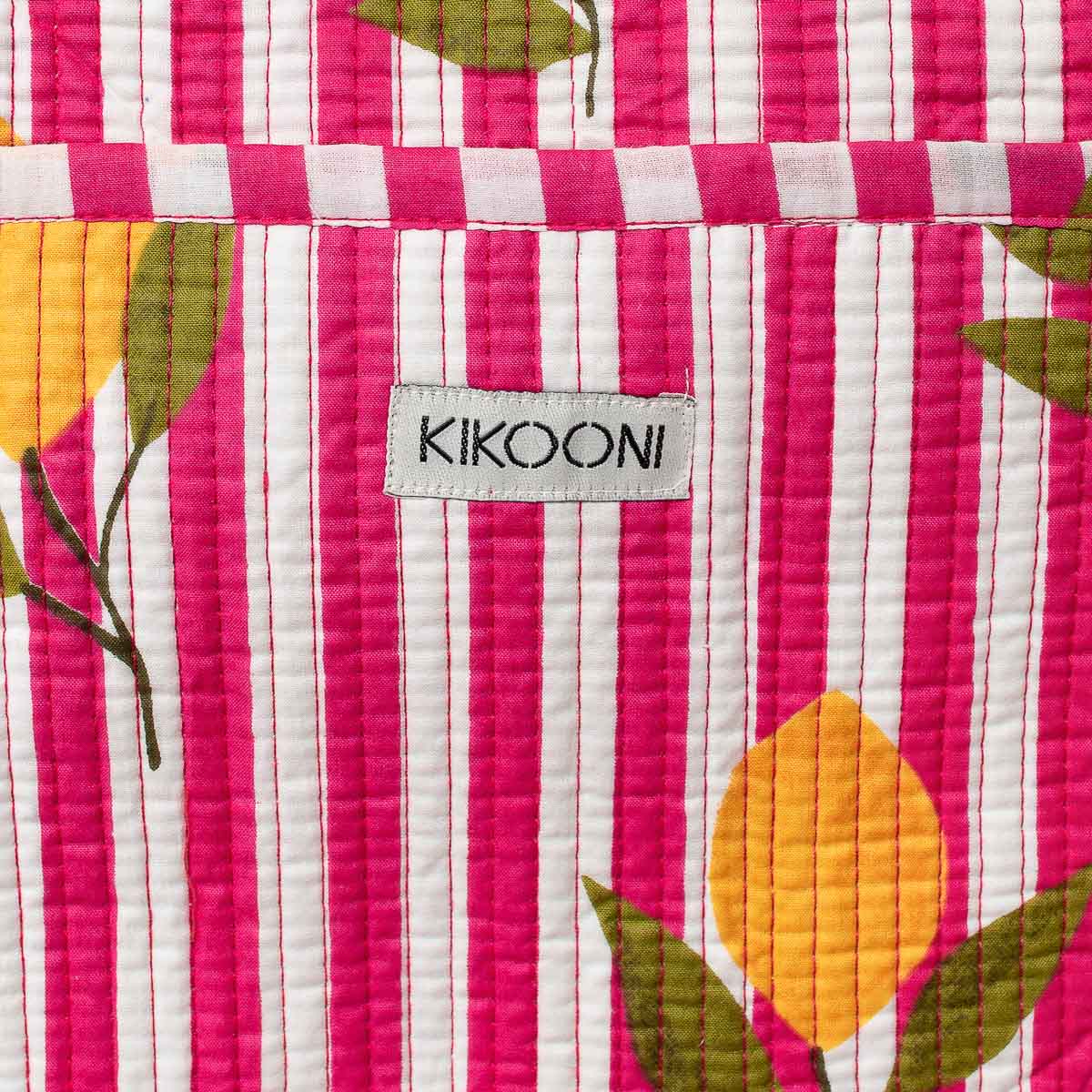 Große Reisetasche "Twisted Lemon pink "