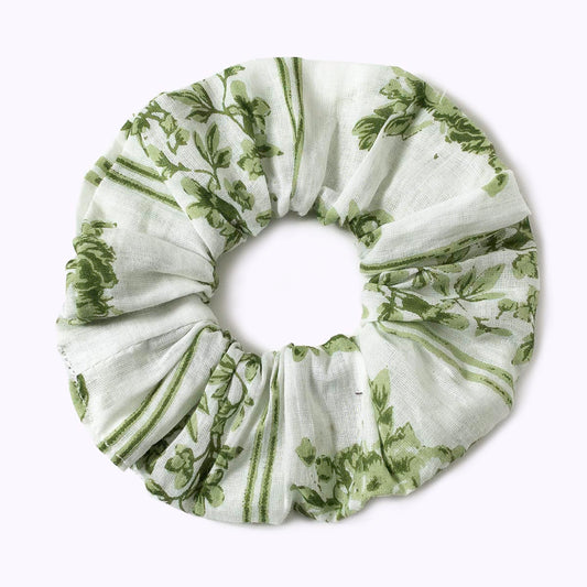 Baumwoll scrunchie "green Maiden"