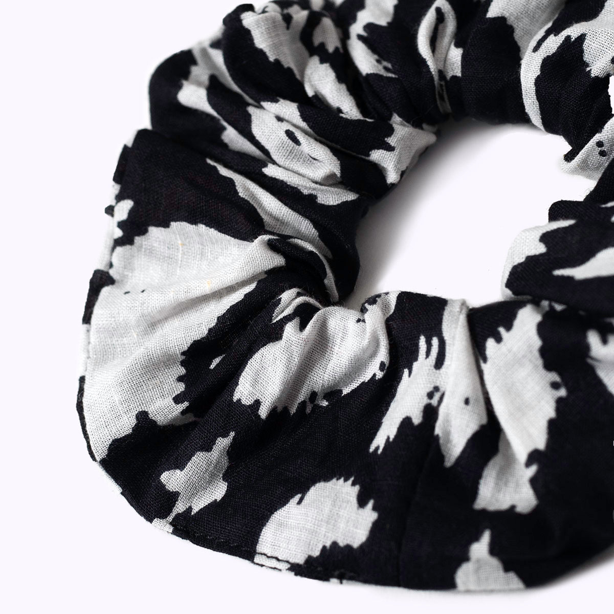 Baumwoll -scrunchie "BW Party"