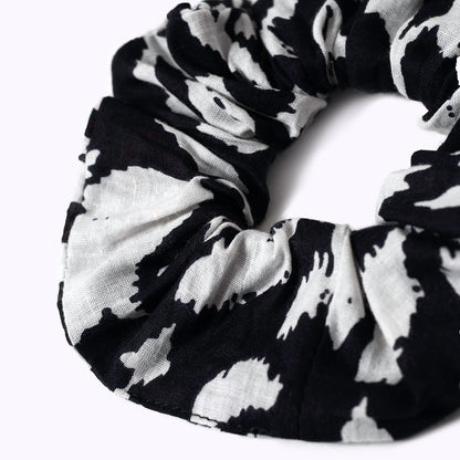 Baumwoll -scrunchie "BW Party"