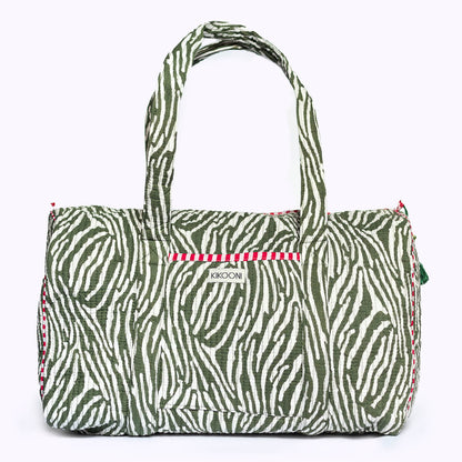 handgemachte Baumwolltasche  "DESERT ZEBRA"