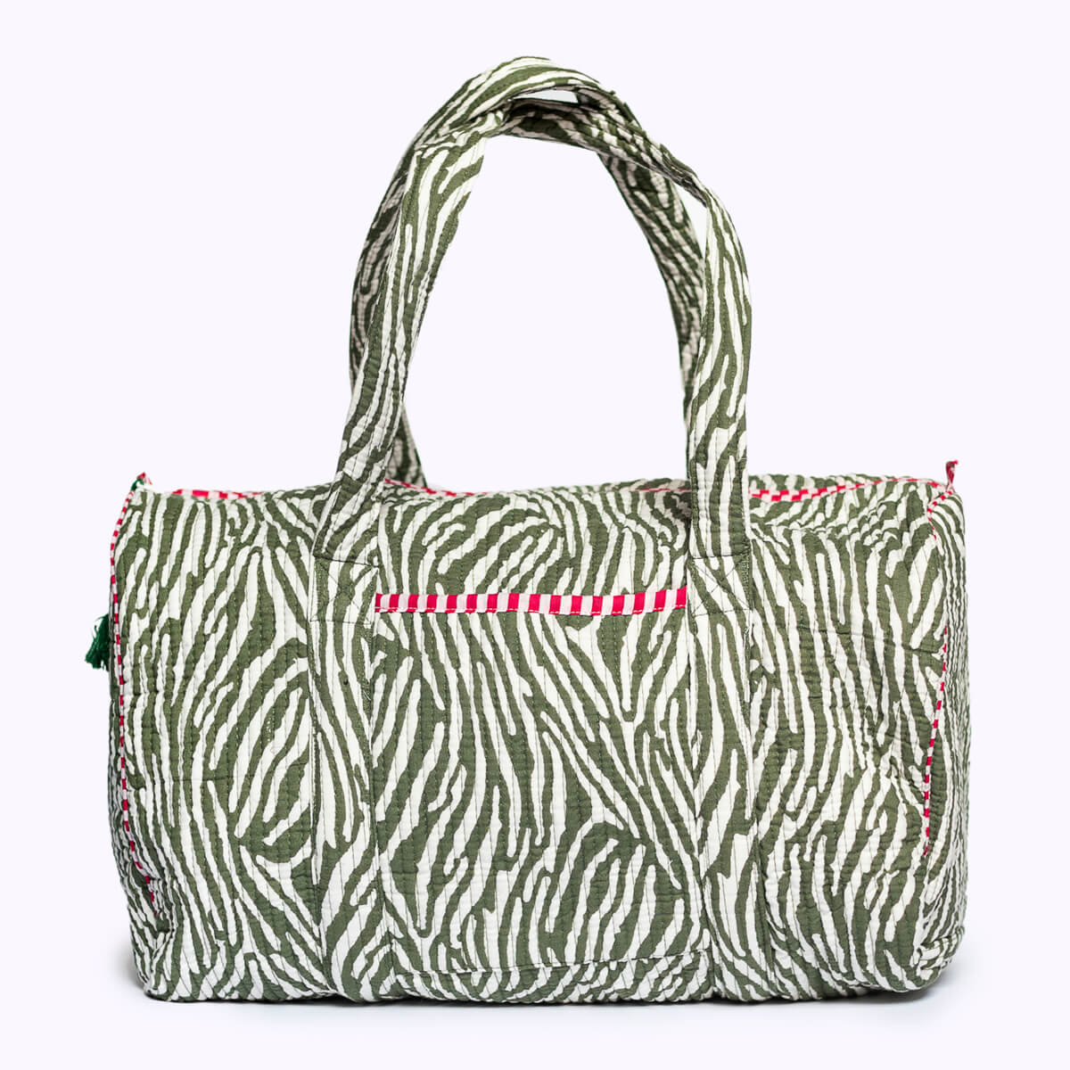 handgemachte Baumwolltasche  "DESERT ZEBRA"