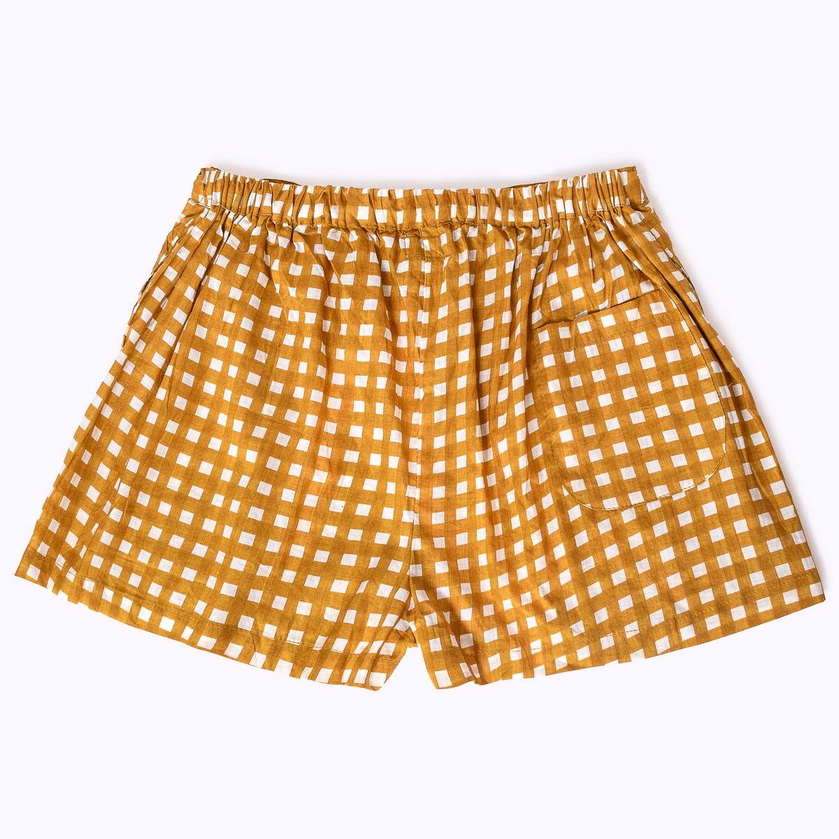 Feel Good Shorts "Yellow Check"