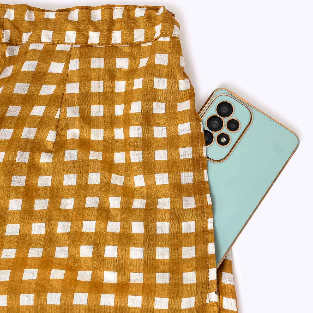 Feel Good Shorts "Yellow Check"
