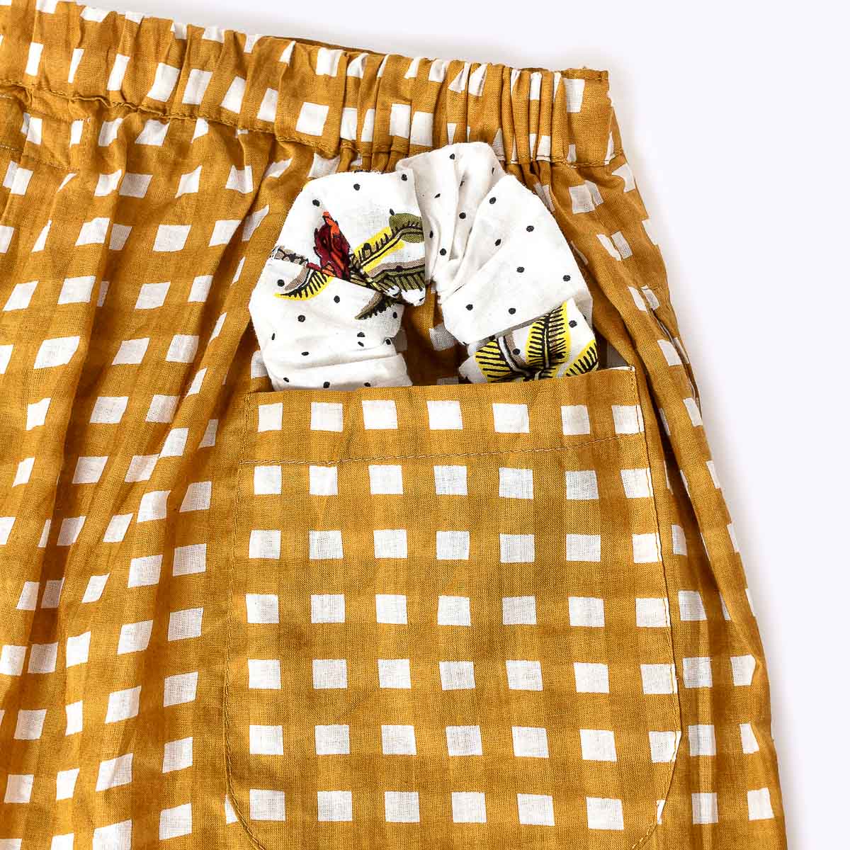 Feel Good Shorts "Yellow Check"