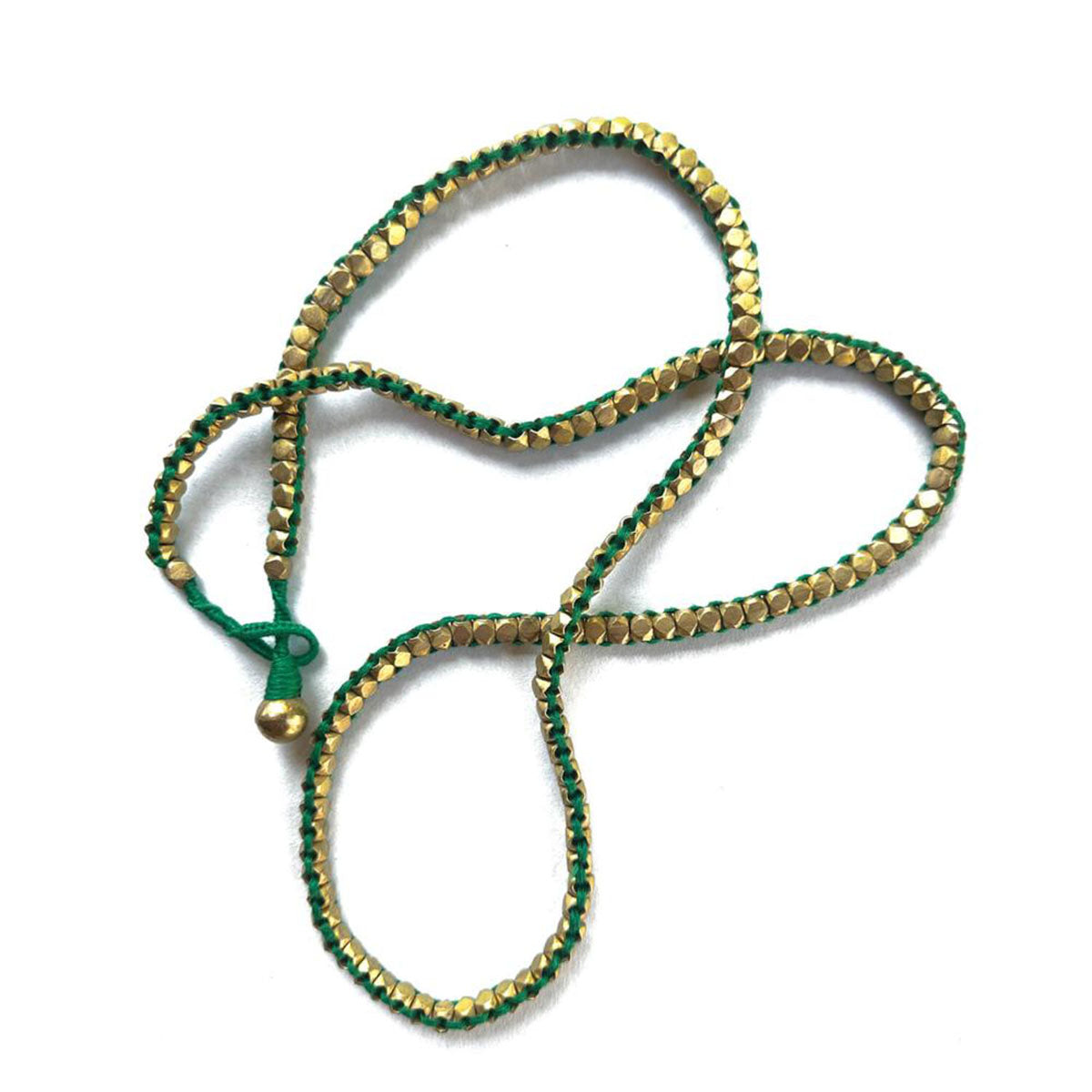 Handmade Dokra necklace "Solid Love"