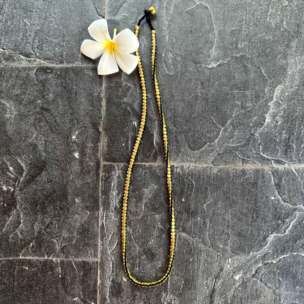 Handmade Dokra necklace "Solid Love"