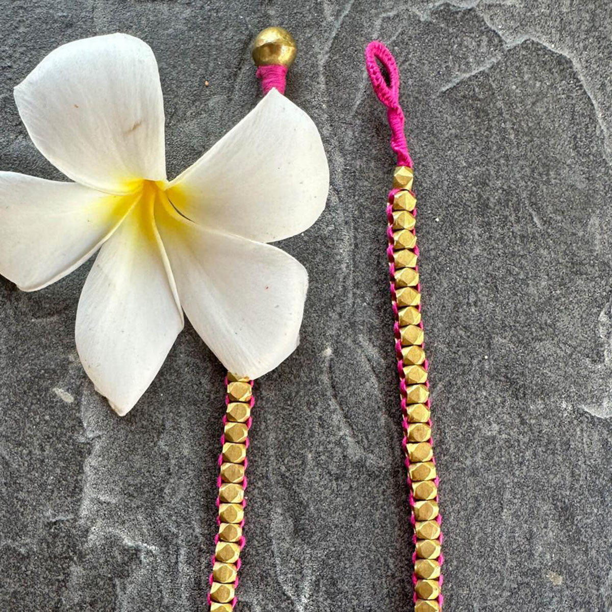 Handmade Dokra necklace "Solid Love"