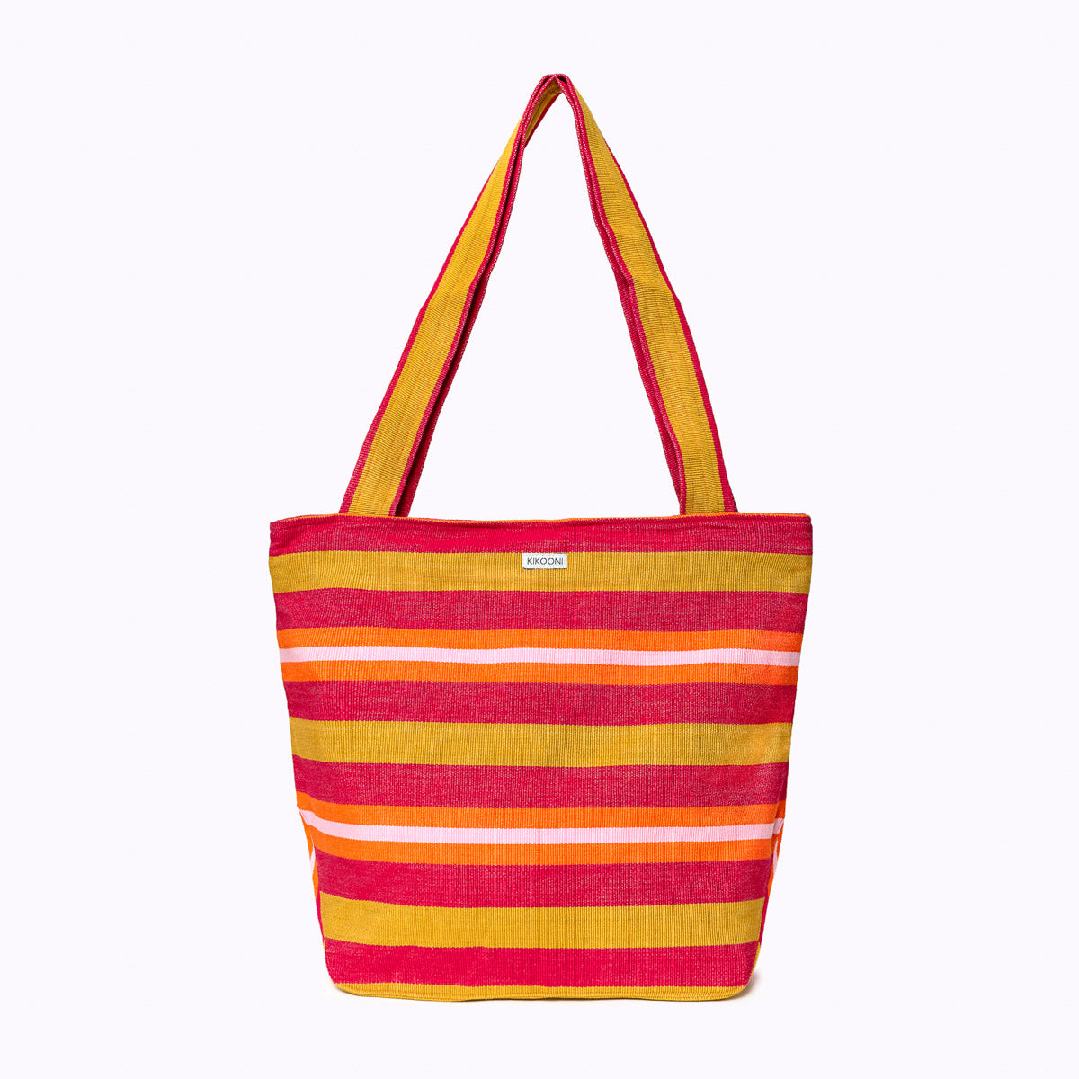 Handgewebte Strandtasche "QUE CALOR" - Kikooni