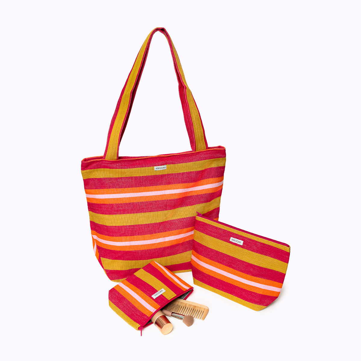 Handgewebte Strandtasche "QUE CALOR"
