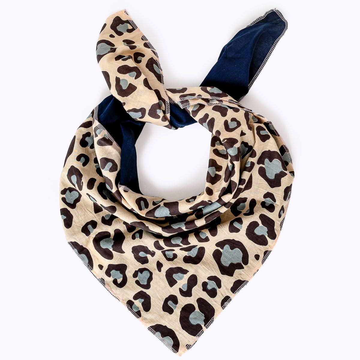 KIKOONI Statement Scarf 73 "Dark Leo"