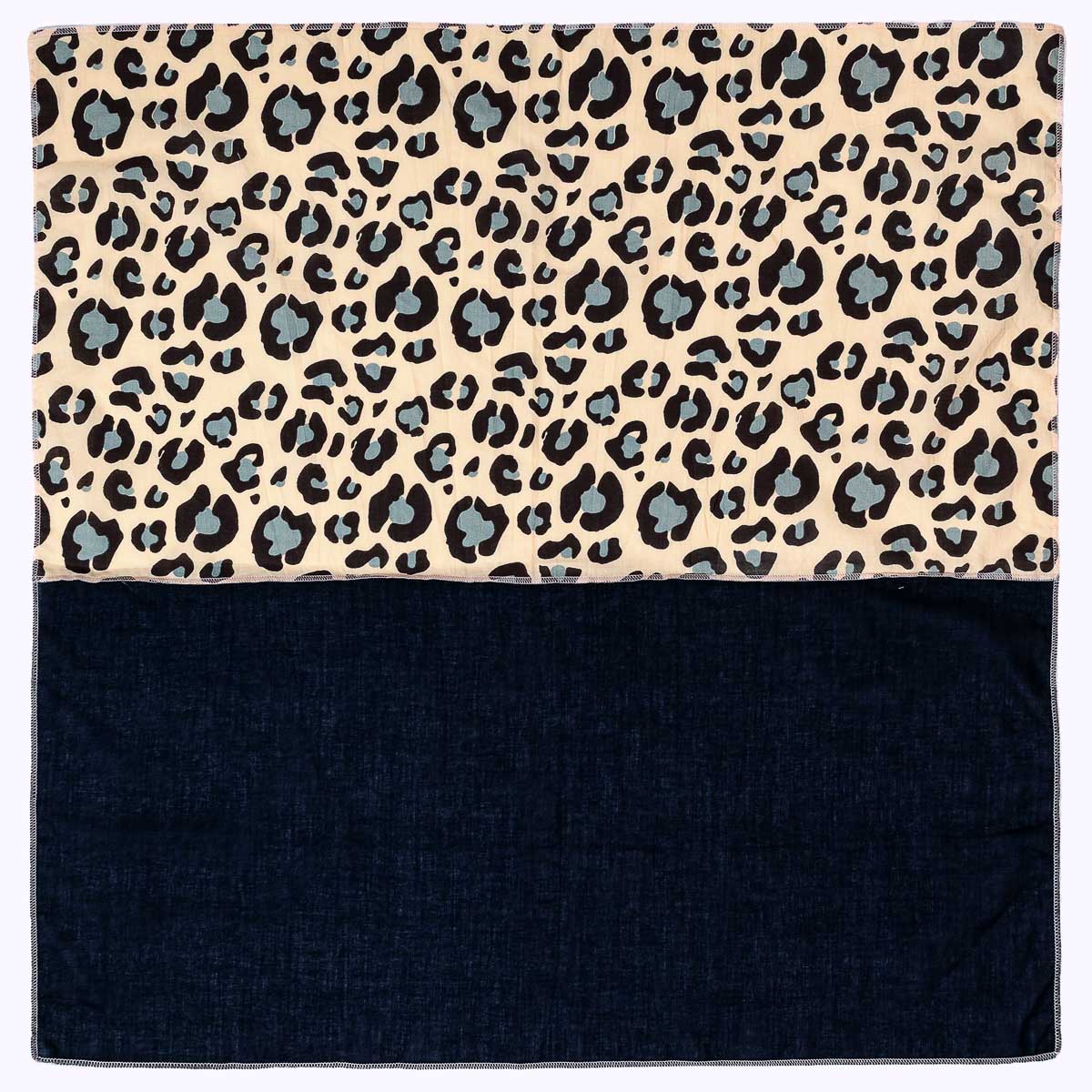 KIKOONI Statement Scarf 73 "Dark Leo"