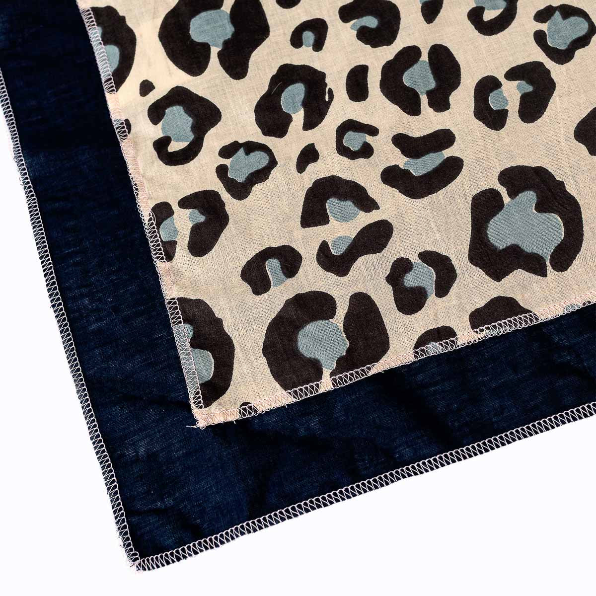 KIKOONI Statement Scarf 73 "Dark Leo"