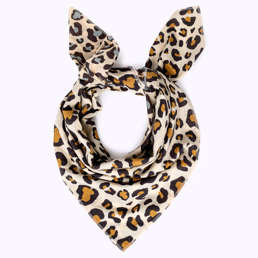 KIKOONI Statement Scarf 73 "2 Leopards "