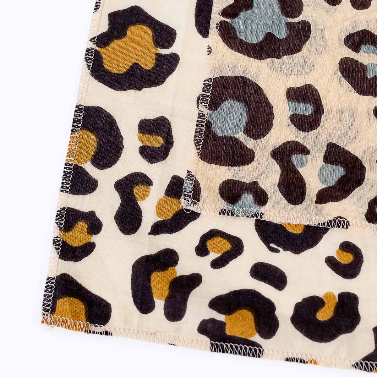 KIKOONI Statement Scarf 73 "2 Leopards "