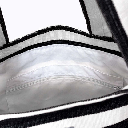 Handgewebte Strandtasche "CLASICO"