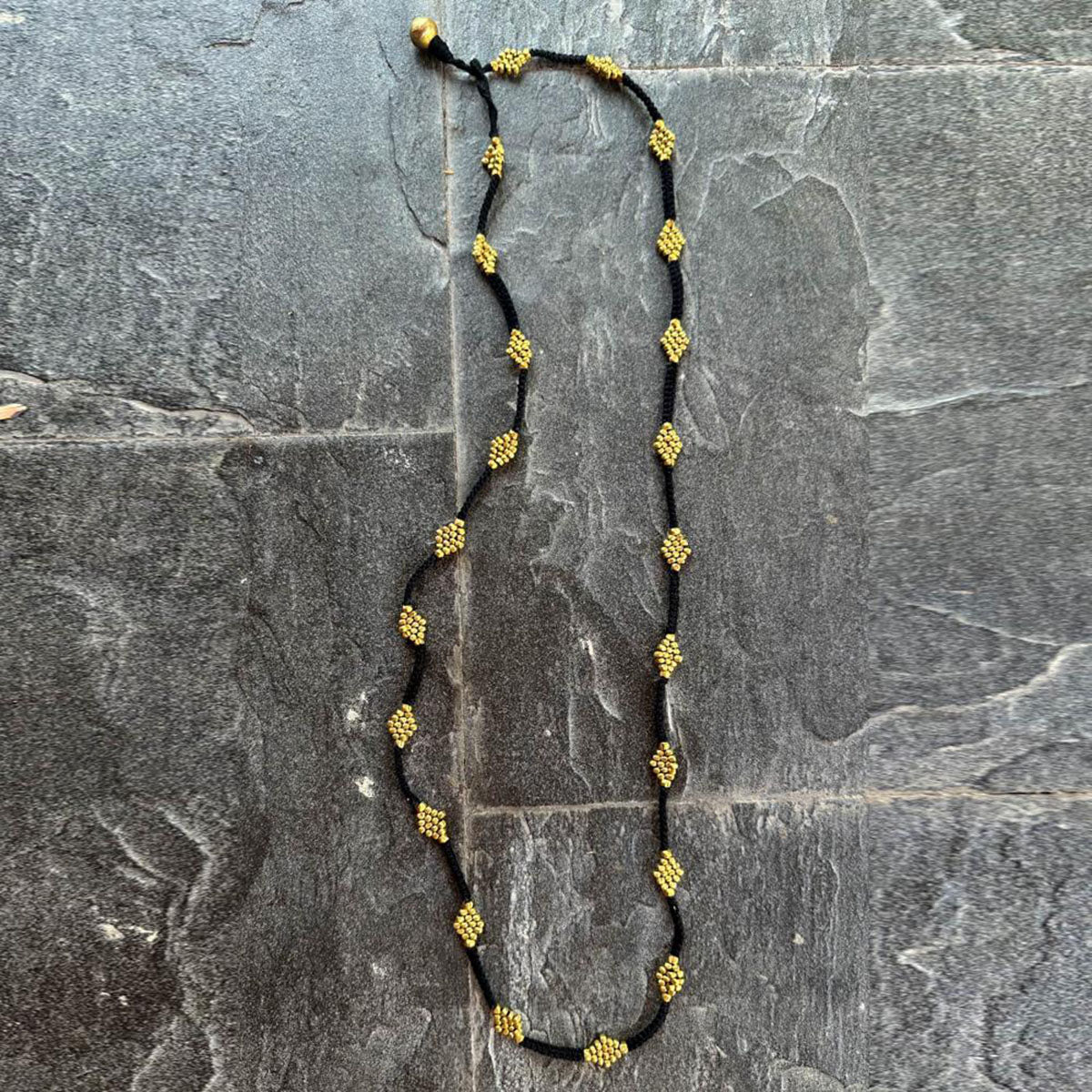 Handmade Dokra necklace "Summerlove"