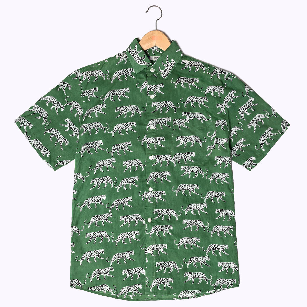 Hemd „Green Jungle“ - handgefertigte