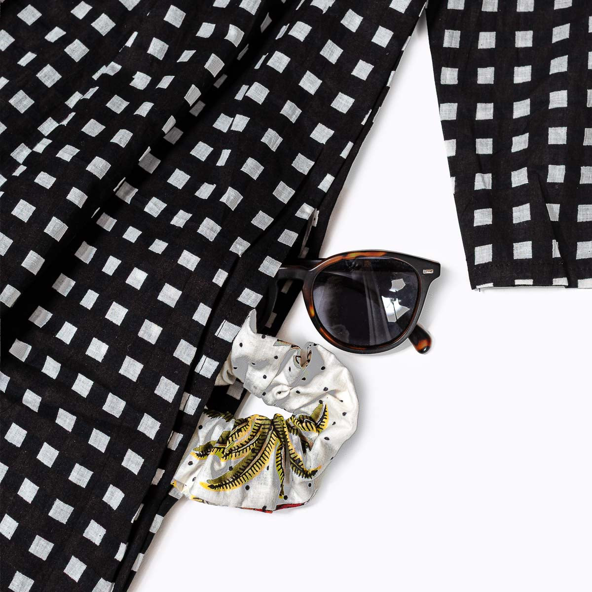 The Easy Dress "happy checks"