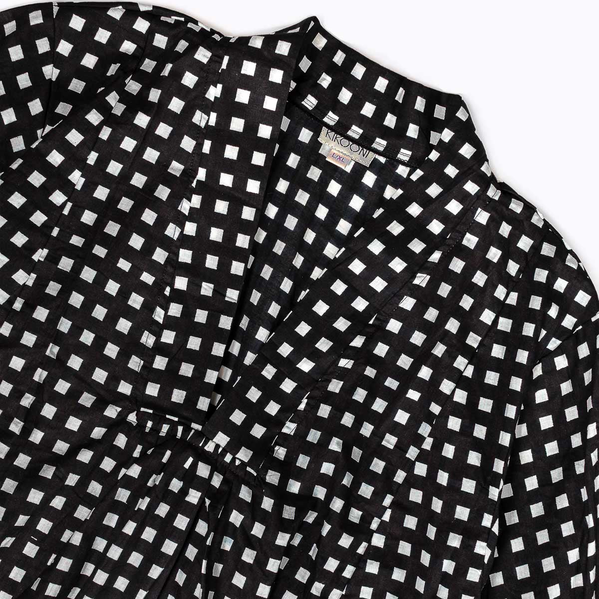 The Easy Dress "happy checks"