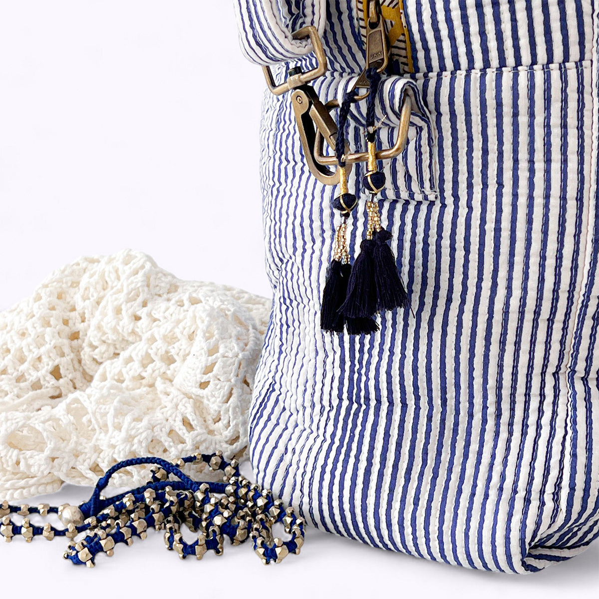 Large "Seaside" travel bag