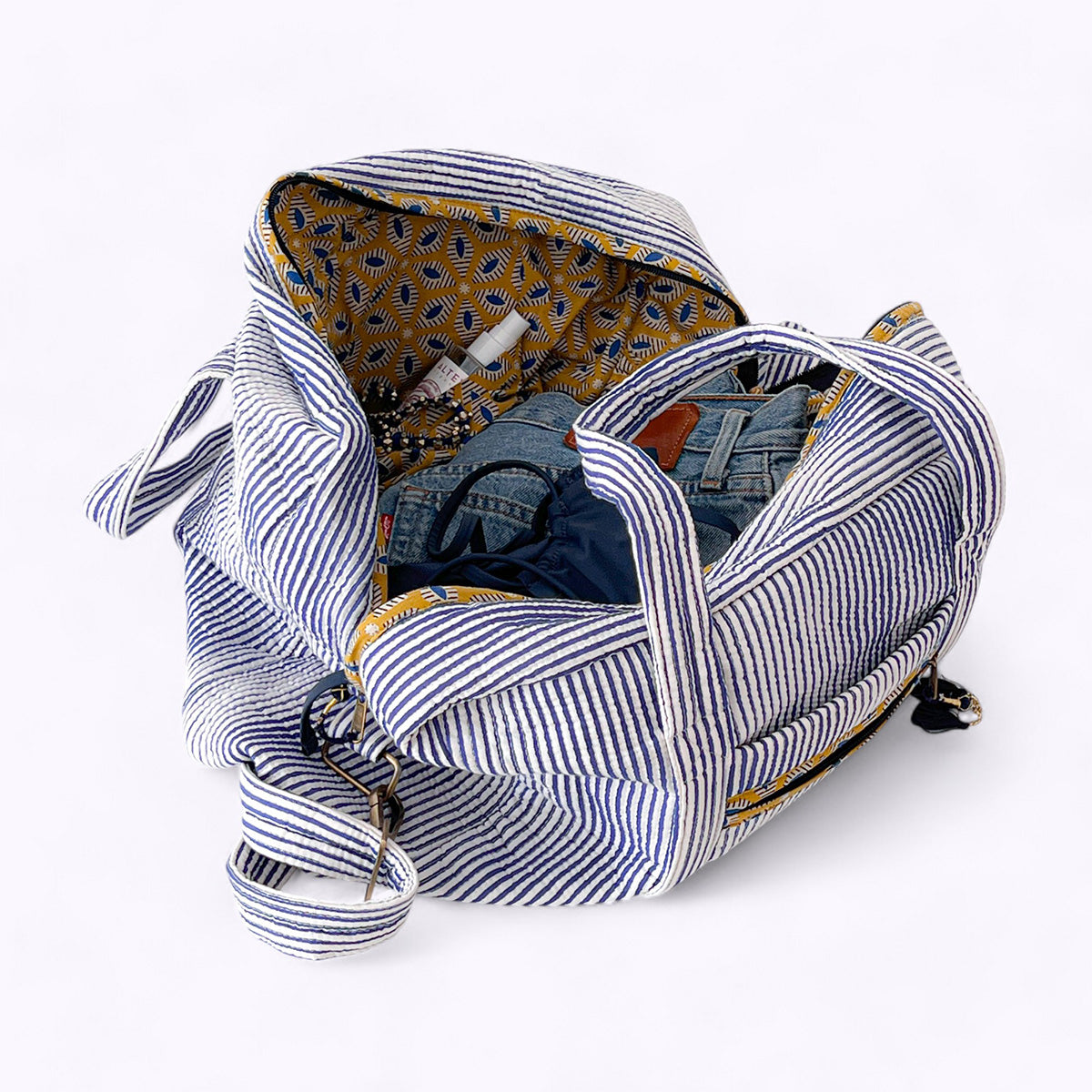 Large "Seaside" travel bag