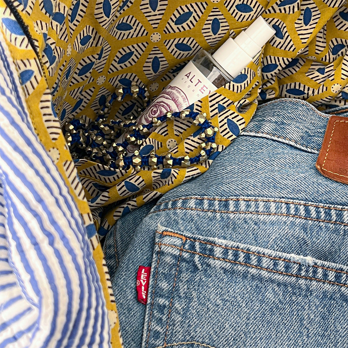 Large "Seaside" travel bag
