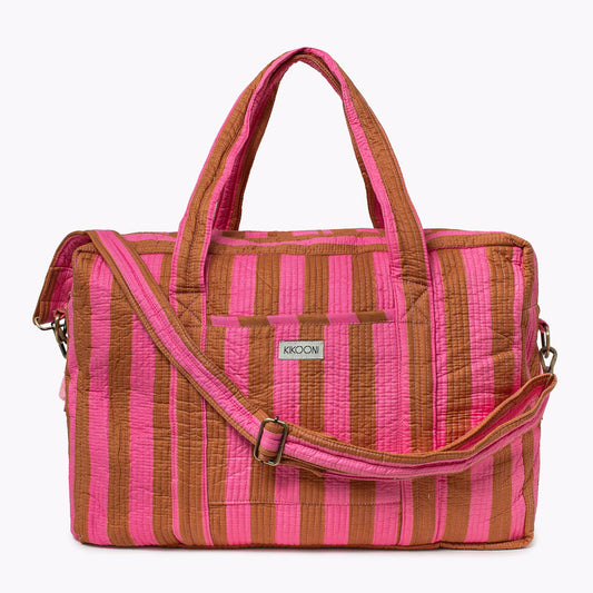 Große Reisetasche "Bold Stripes Earth"