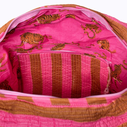 Große Reisetasche "Bold Stripes Earth"