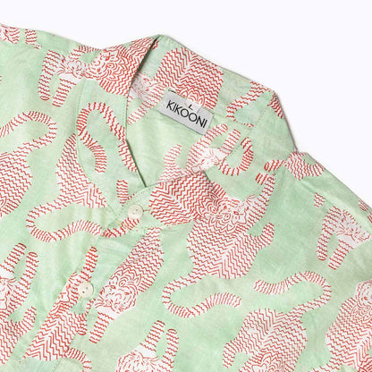 Unisex Sommer Shirt "fresh & wild" mint