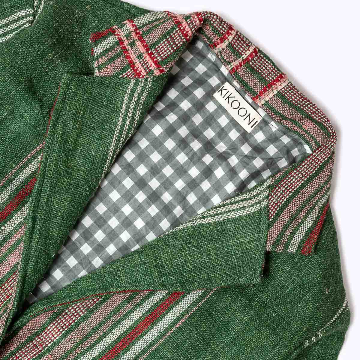 Merino Wolljacke Powerful Green