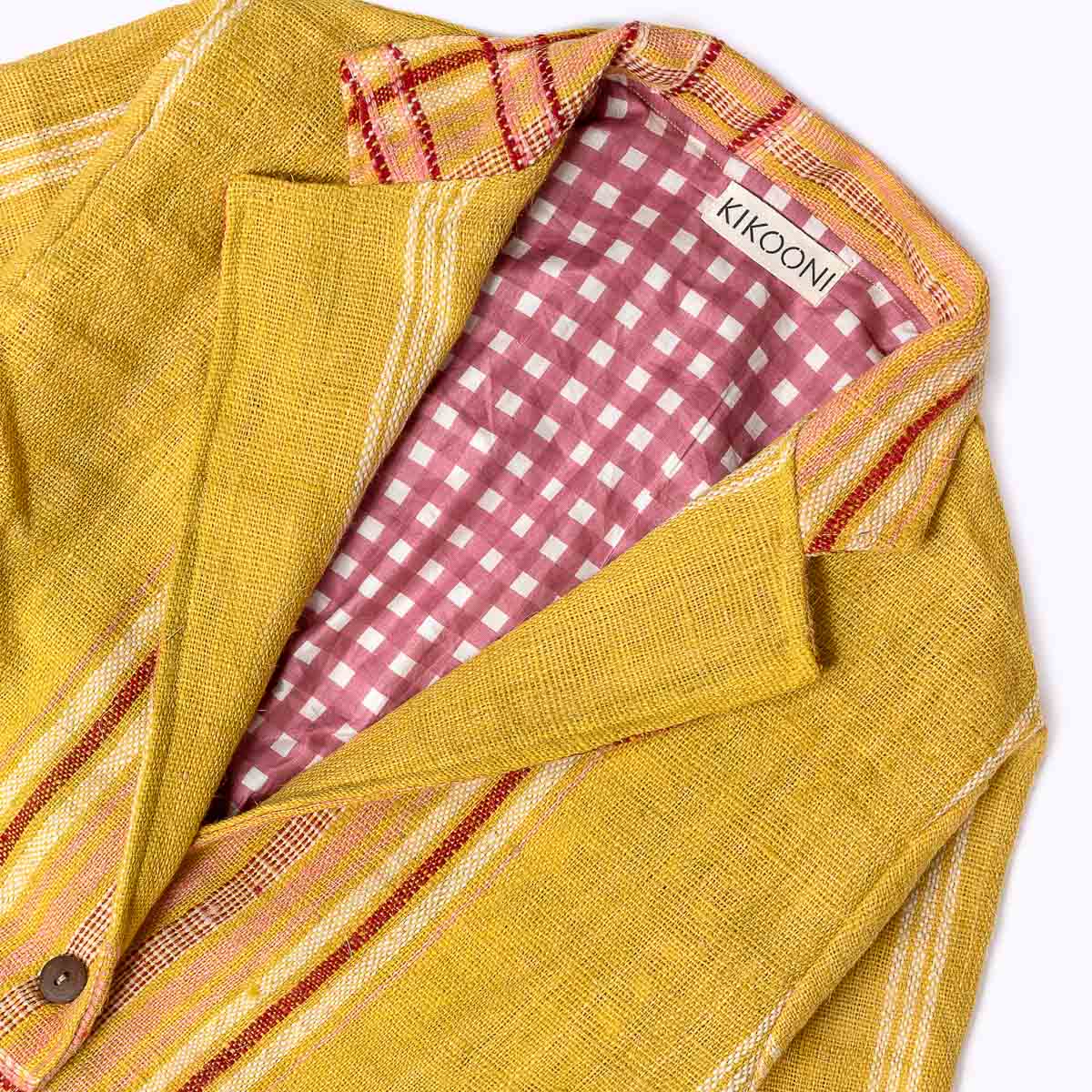 Merino Wolljacke Powerful Yellow