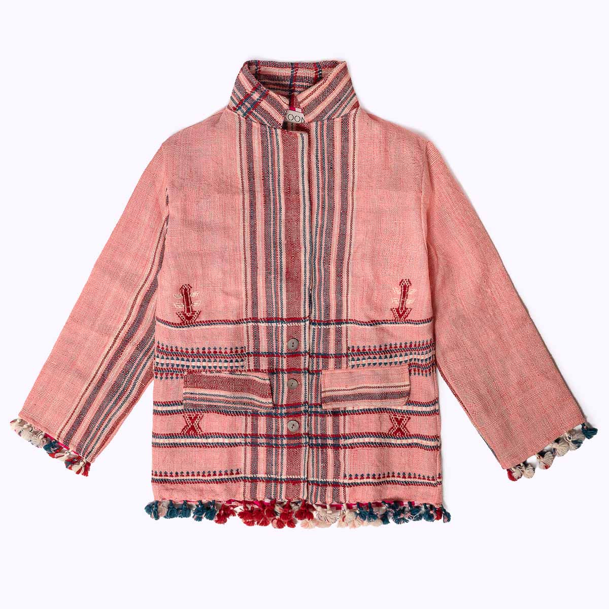 Merino Wolljacke "Powerful Pink"