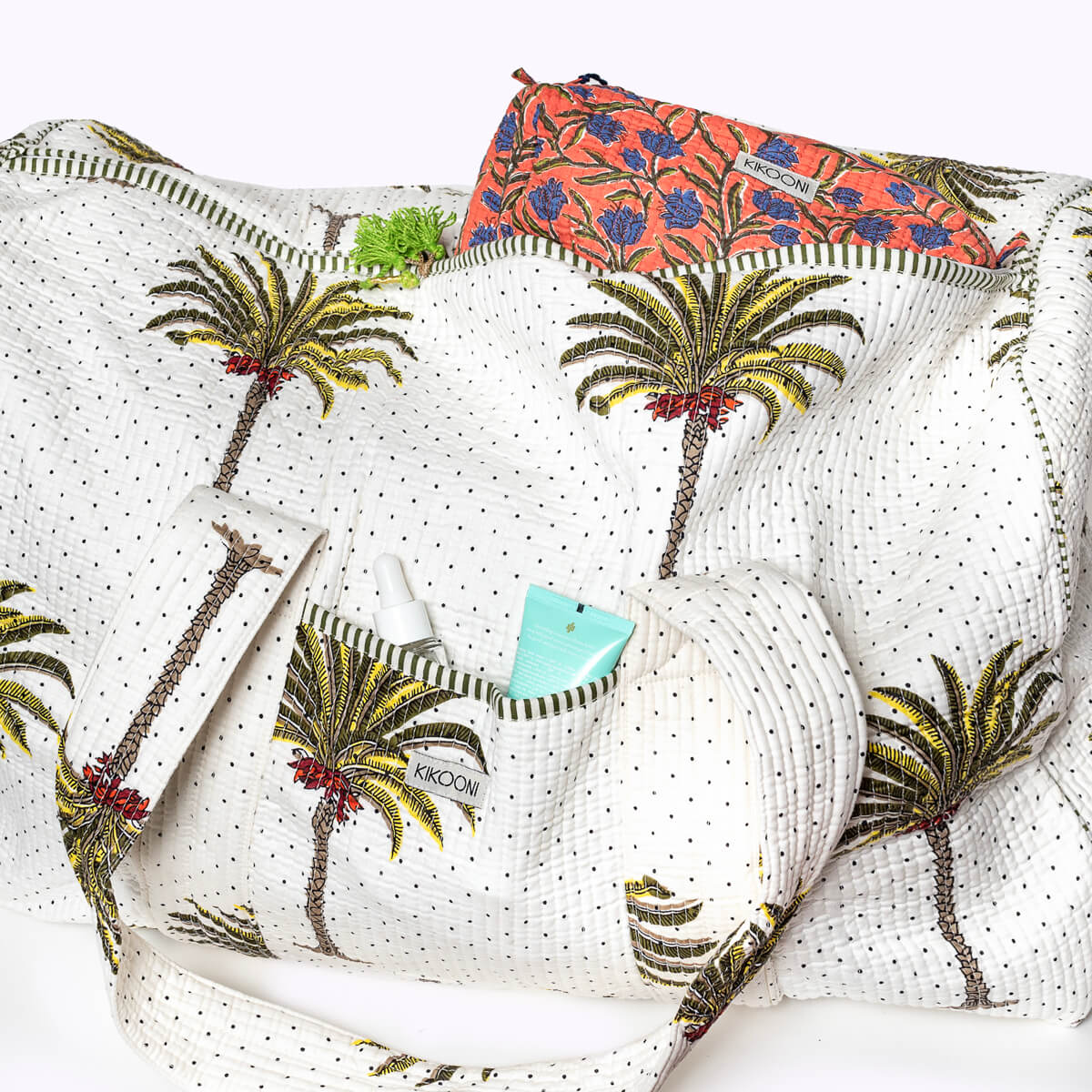 XXL travel bag and beach bag "Palms"
