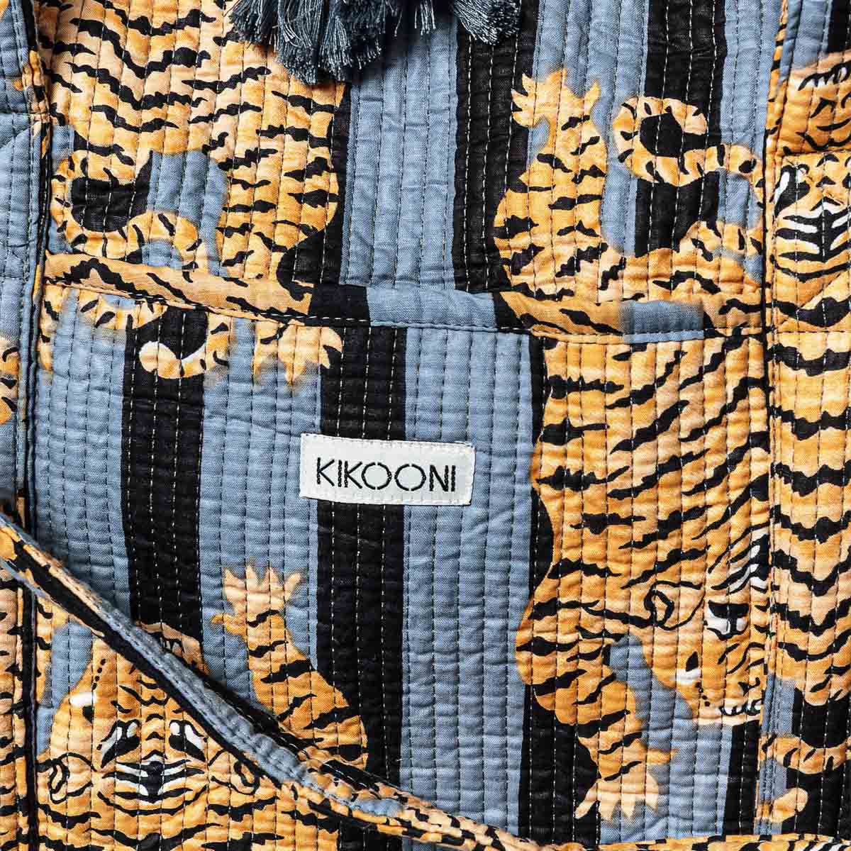 XXL Reisetasche "Poppy Tiger Black"