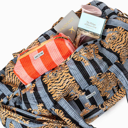 XXL Reisetasche "Poppy Tiger Black"