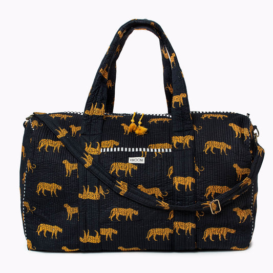 XXL Reisetasche "Black Leopard"