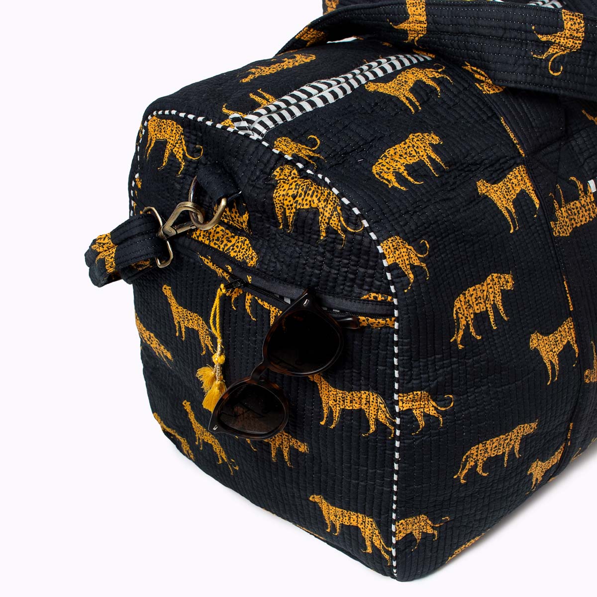 XXL Reisetasche "Black Leopard"