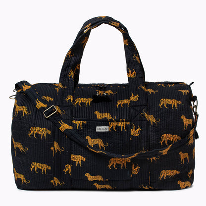 XXL Reisetasche "Black Leopard"