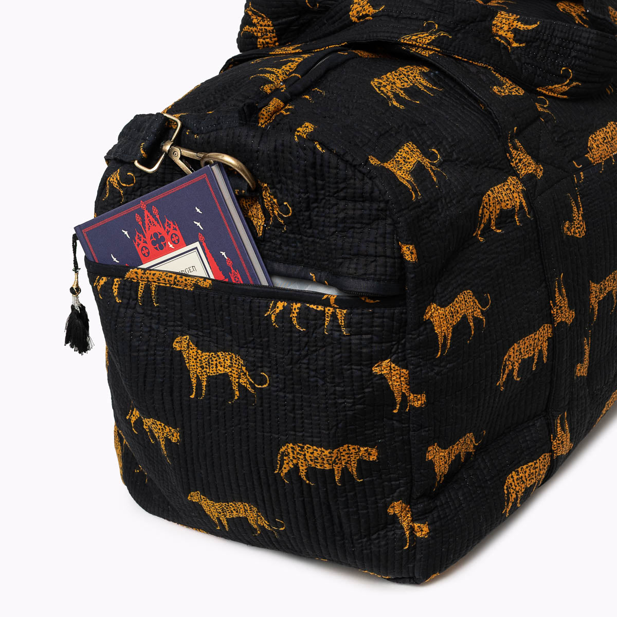 XXL Reisetasche "Black Leopard"